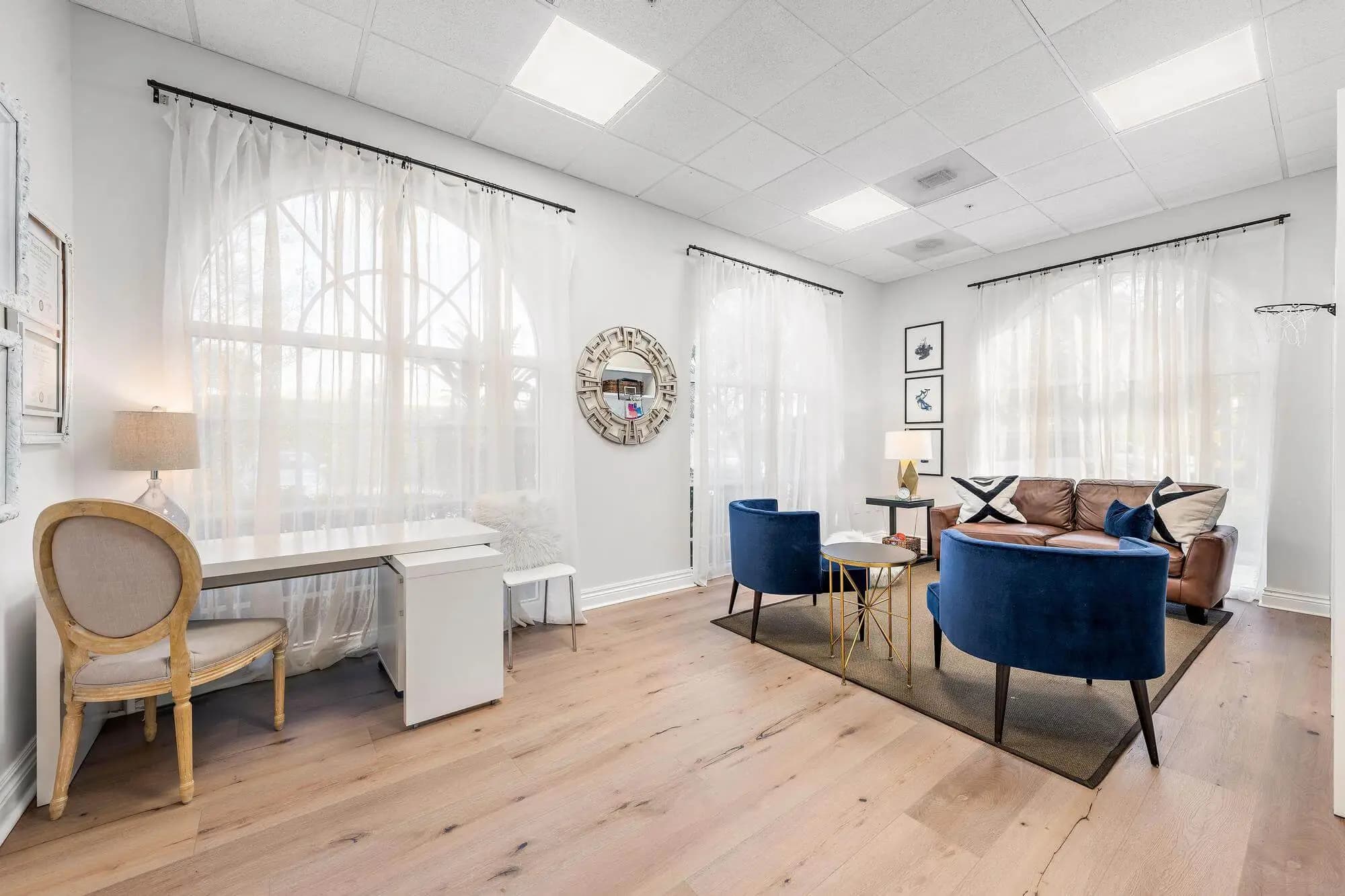 Therapy room interior at Palm Beach Behavioral Health & Wellness